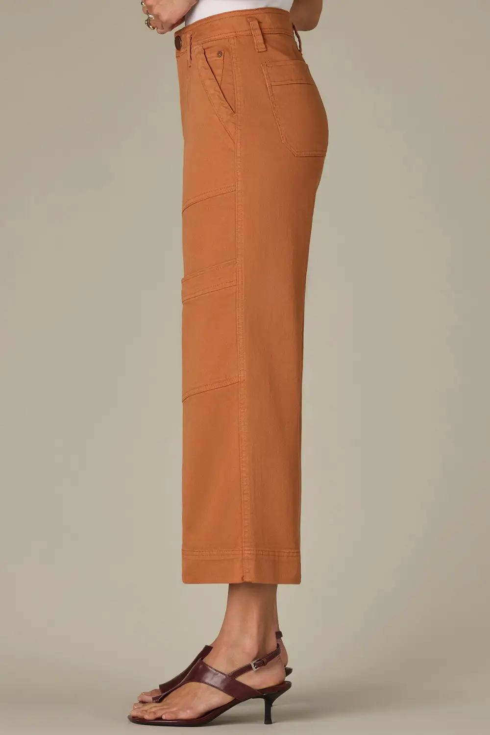 Wide Leg Pants Utility Pockets