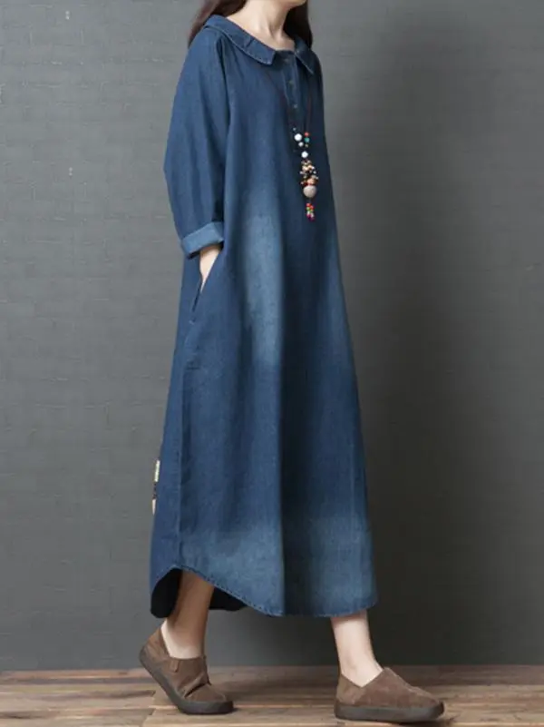 Shirt Maxi Dress