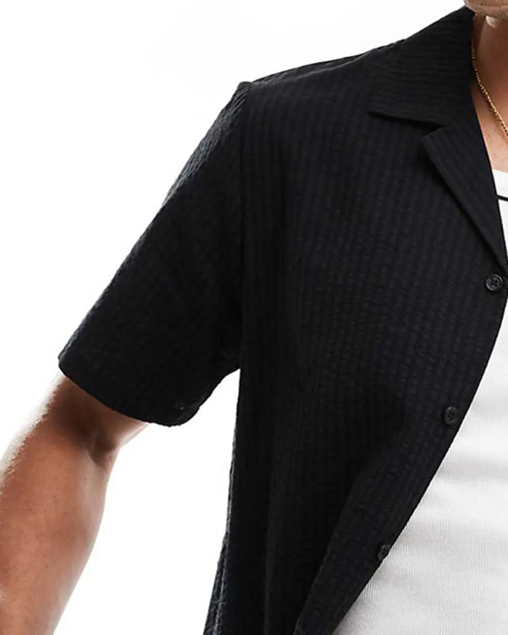Short Sleeve Button Front Casual Shirt
