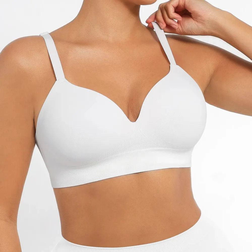Seamless Wireless Support Bra