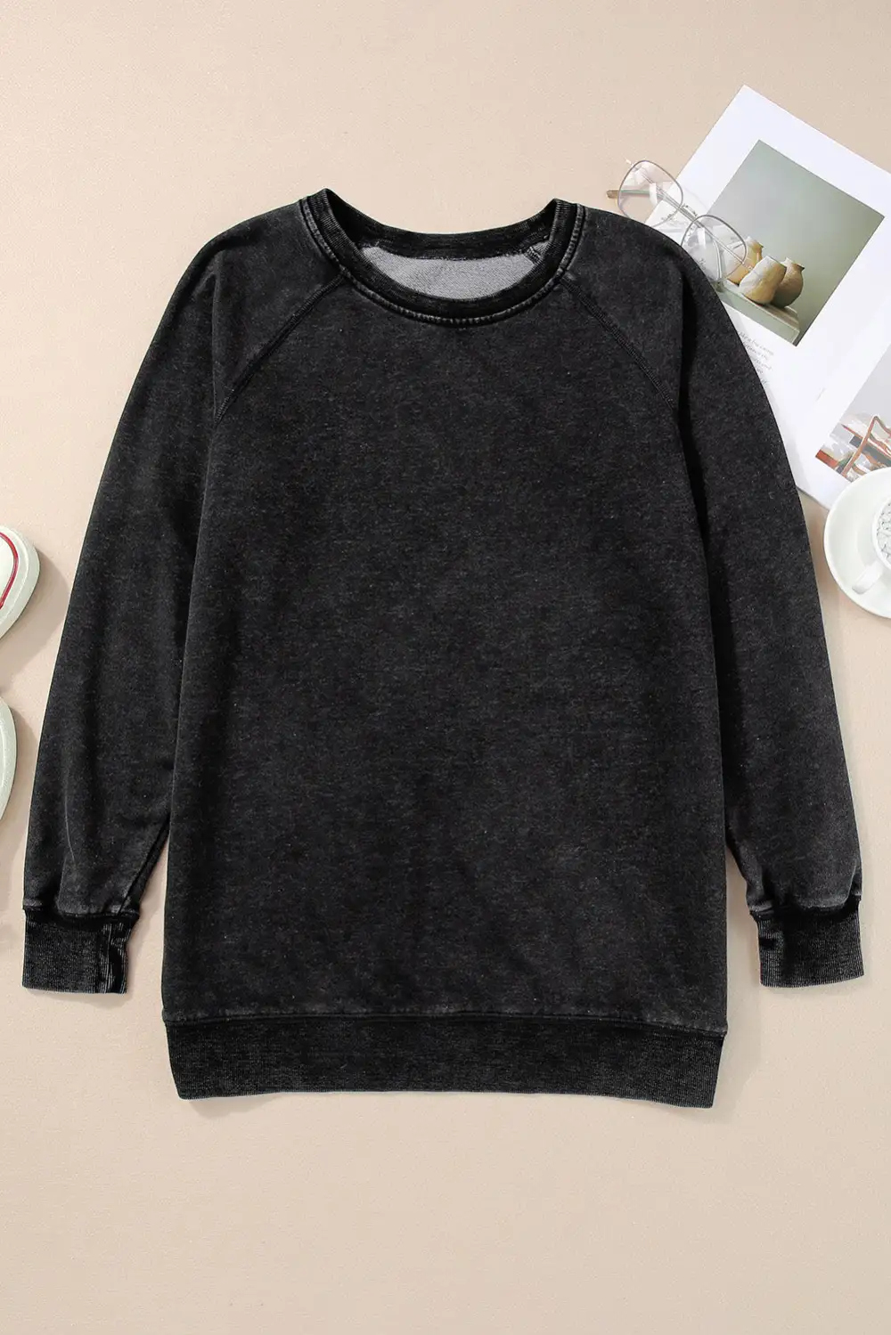 Mineral Wash Oversized Sweatshirt