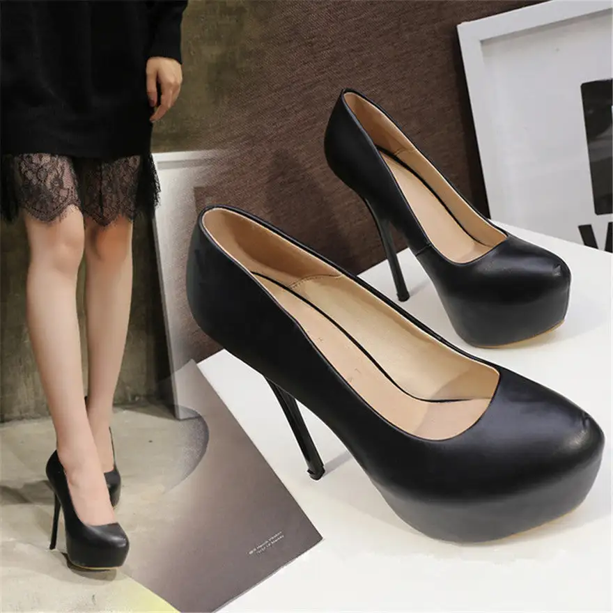 Pointed Toe Stiletto Heel Water Friendly Everyday High Heels