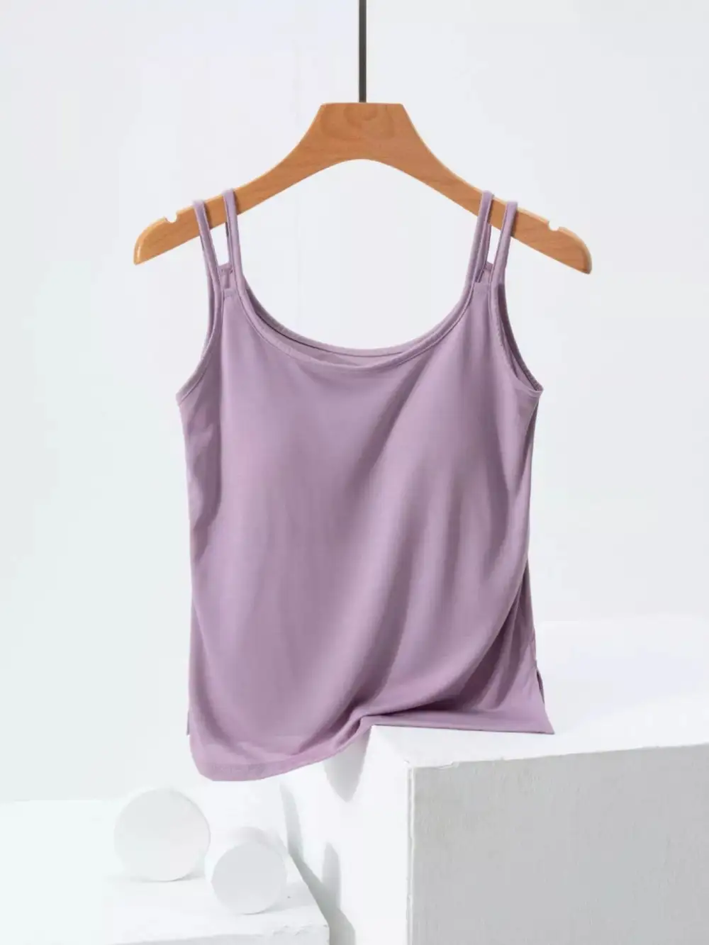 Double Strap Seamless Camisole Top