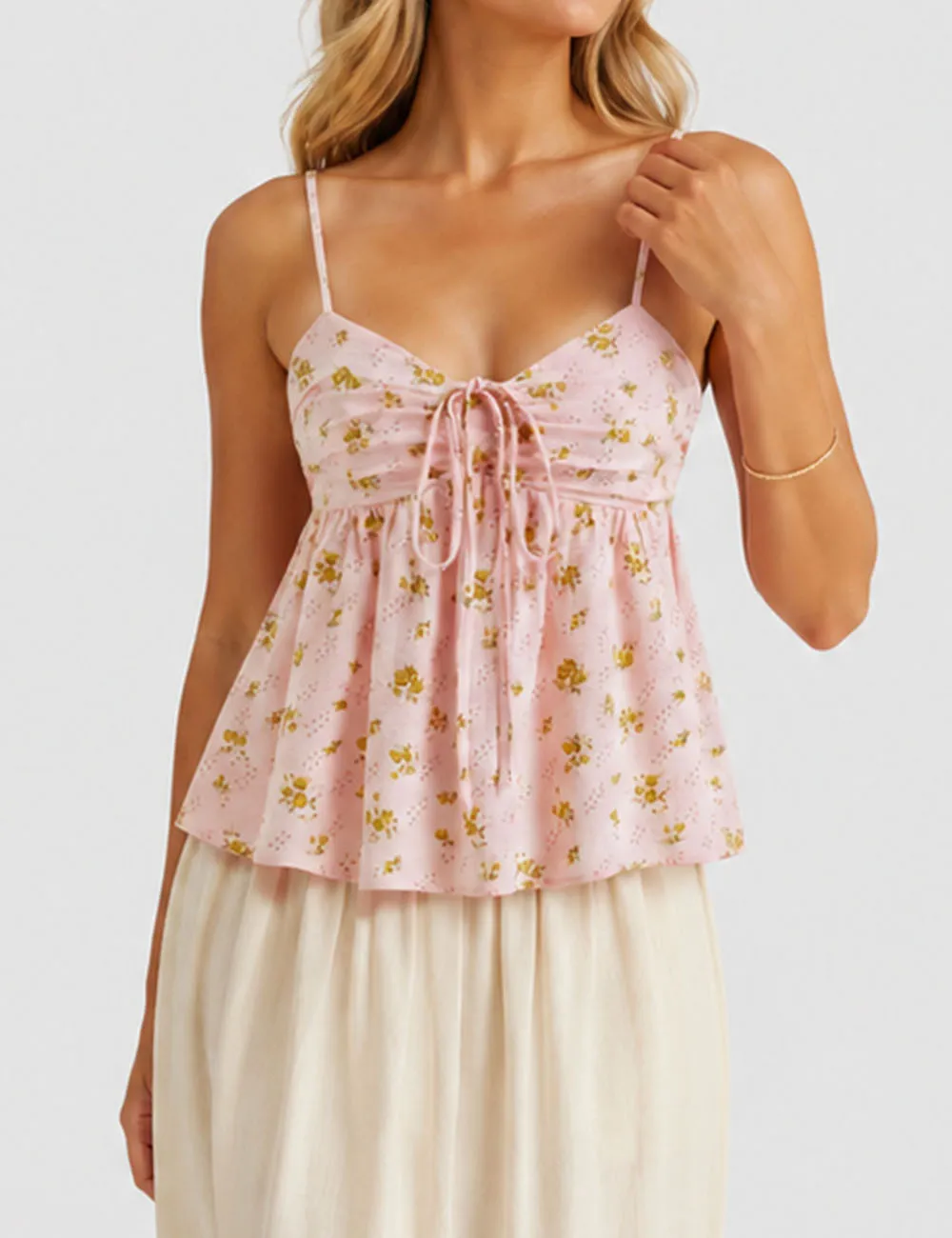 Boho Neck Cami Top