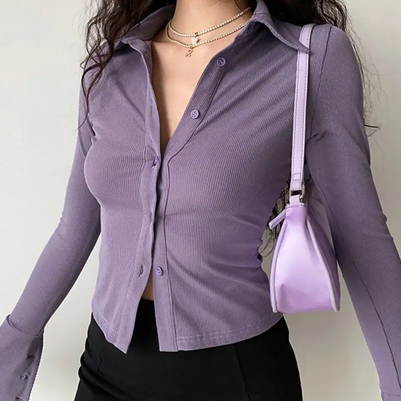 Ribbed Button Front Sweater