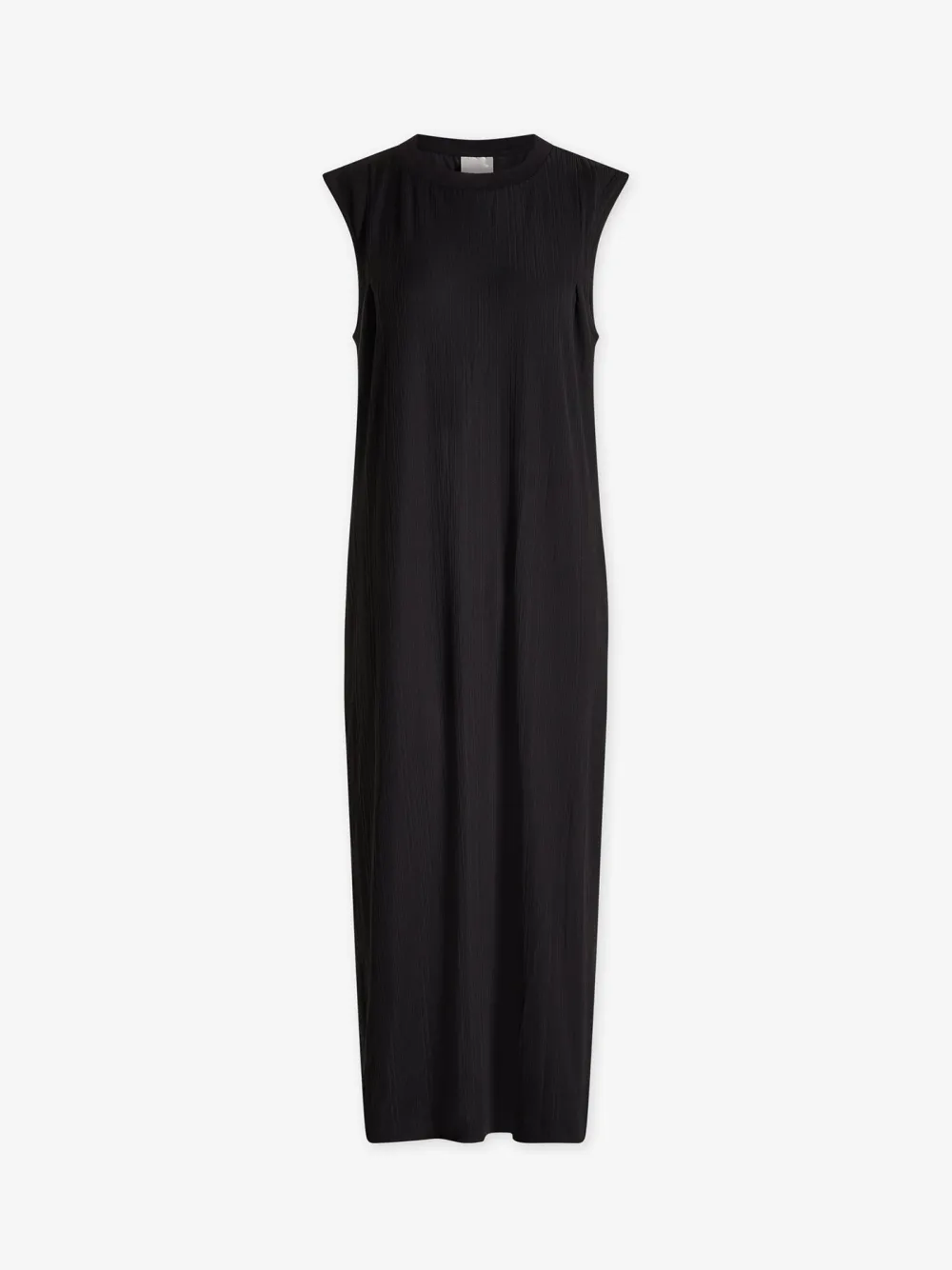 Satin Sleeveless Midi Dress