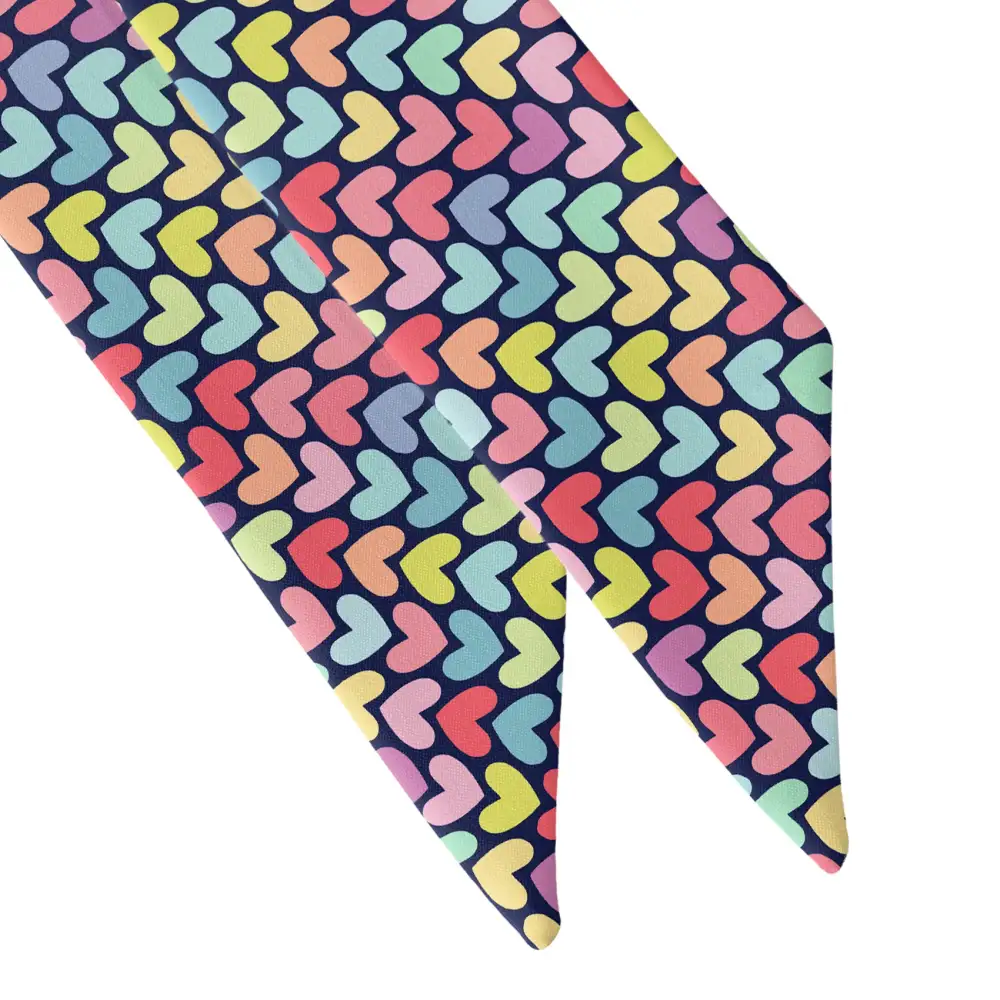 Equal Love Pattern Hair Scarf
