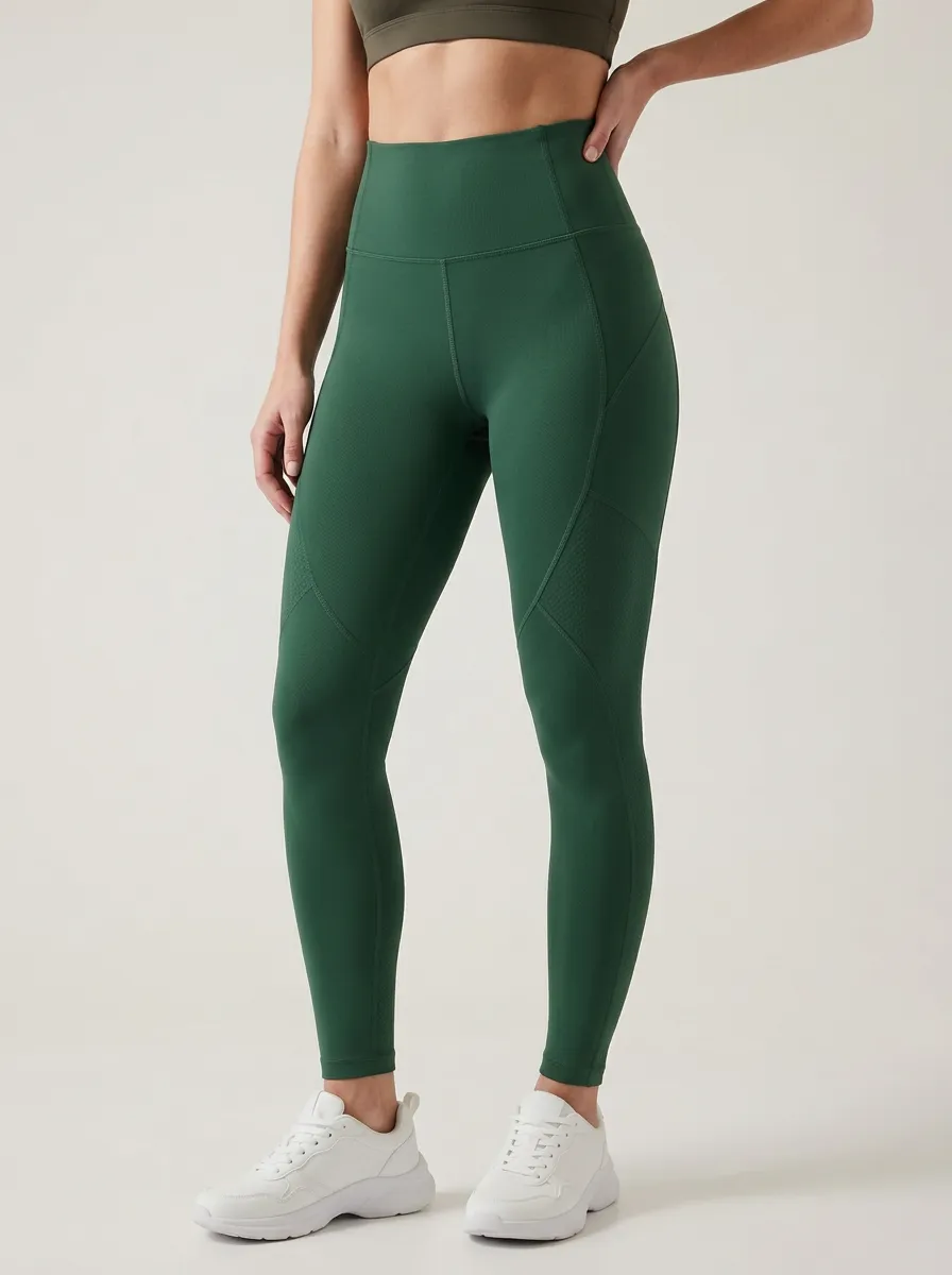 Streamlined Textured Shaping Leggings