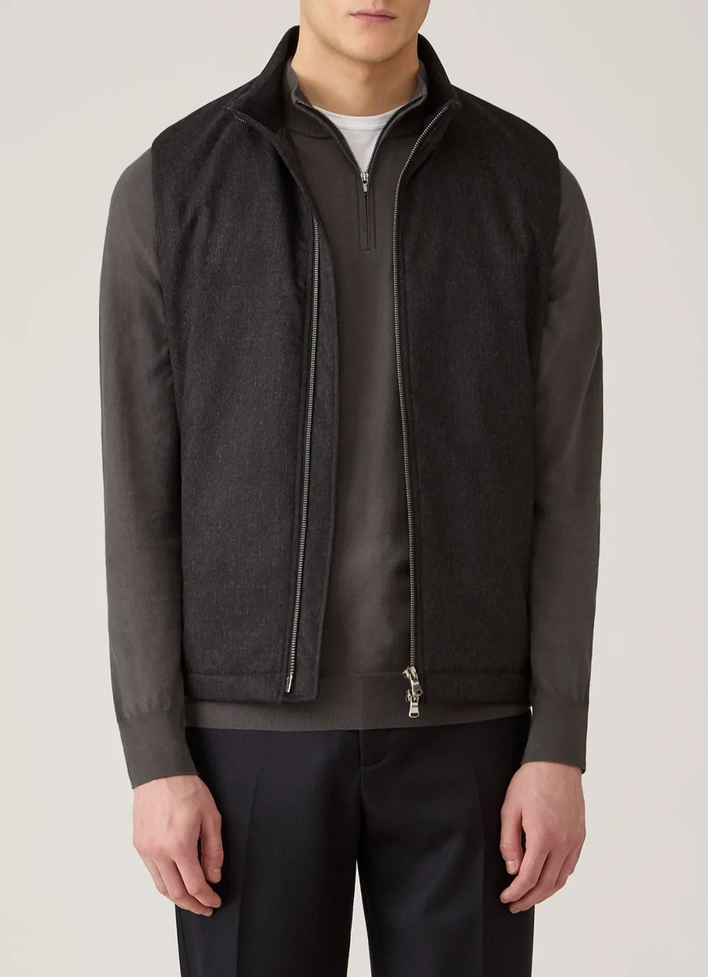 Insulated Flannel Layering Gilet