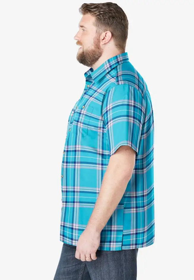 Check Short-Sleeve Sport Shirt