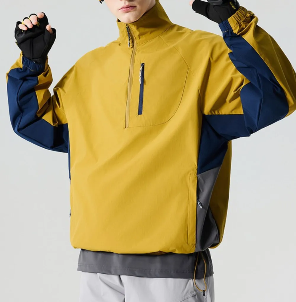 Water Repellent Lightweight Breathable Outdoor Utility Jacket