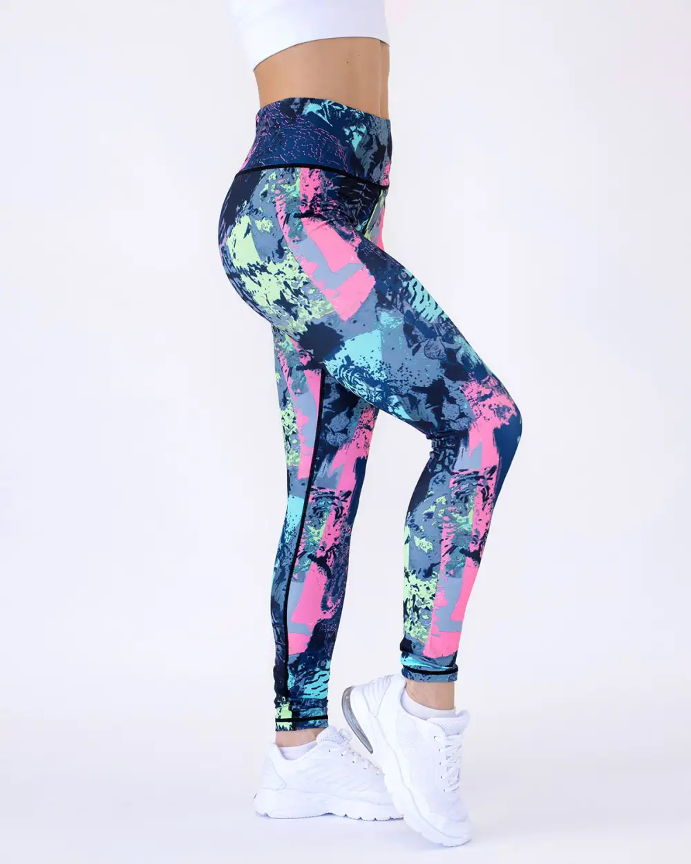 Active Abstract Print Leggings