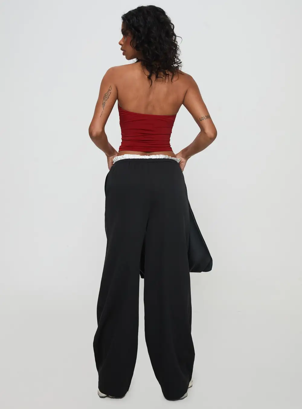 Pilly Wide Wide Leg Pants