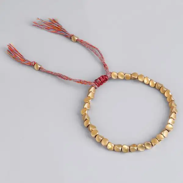 Copper Beads Bracelet