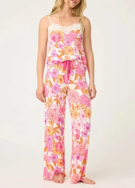 Floral Printed Soft Drape Camisole