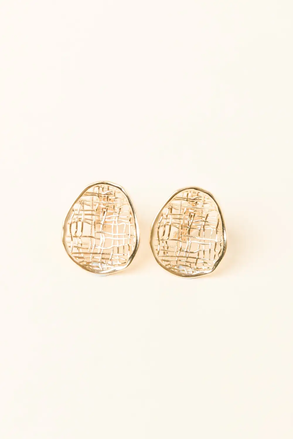 Clip-On Woven Earrings