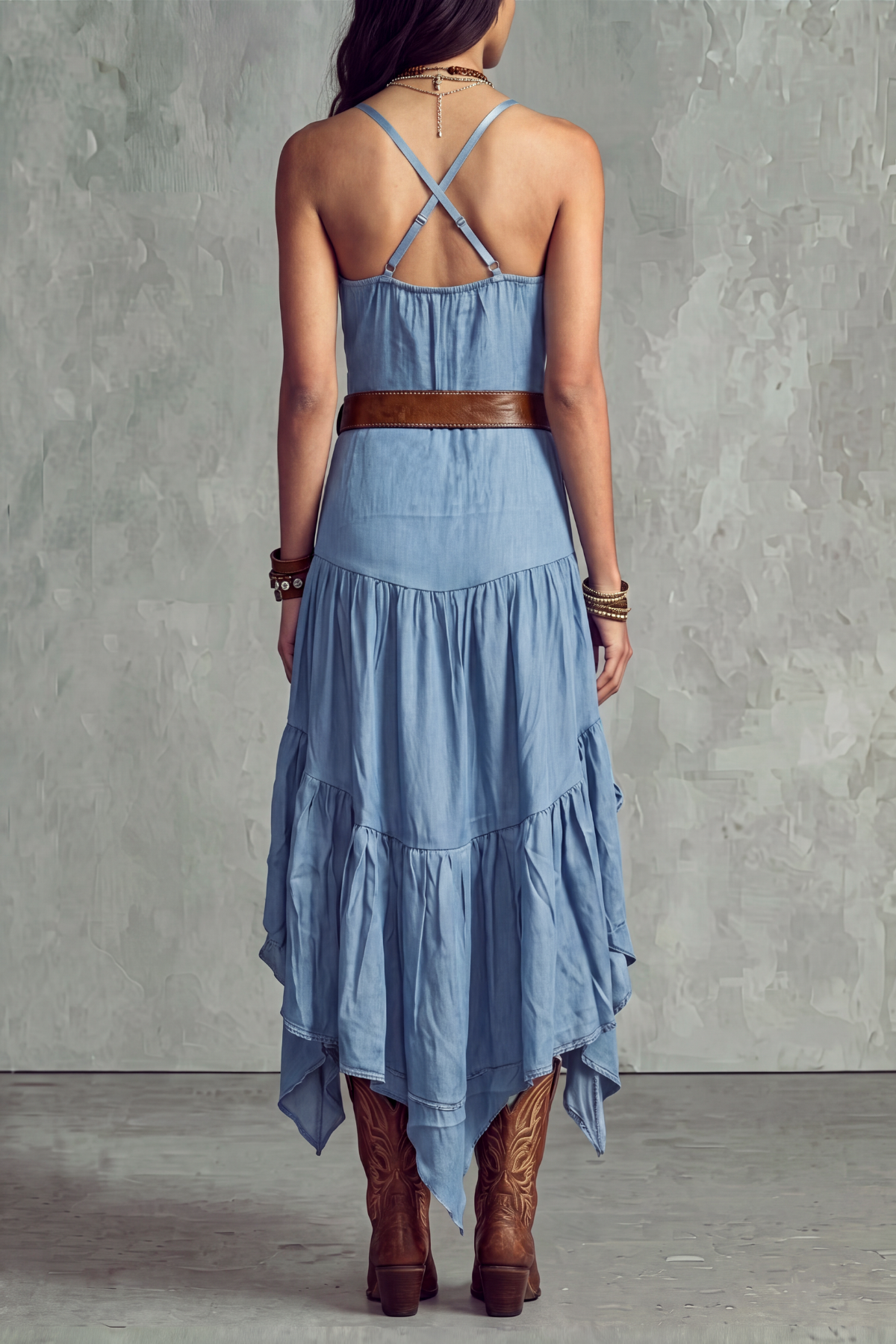 Classic Spaghetti Strap Mini Dress