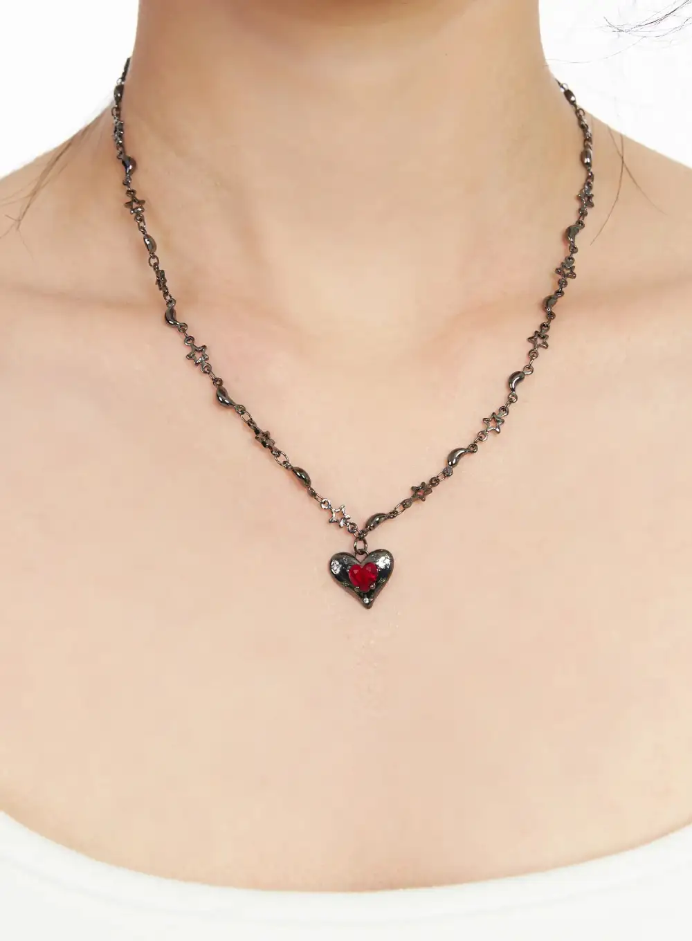Chain Heart Necklace