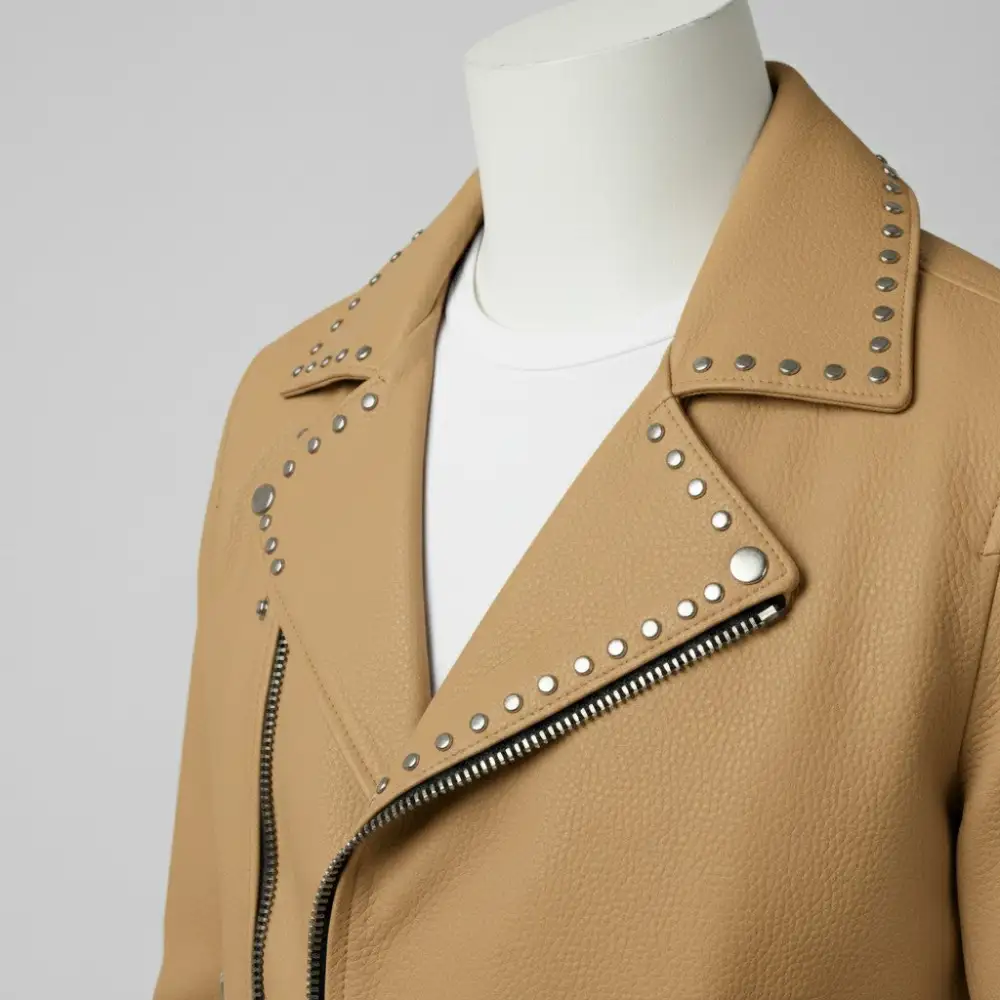 Biker Motorcycle Studded Jacket