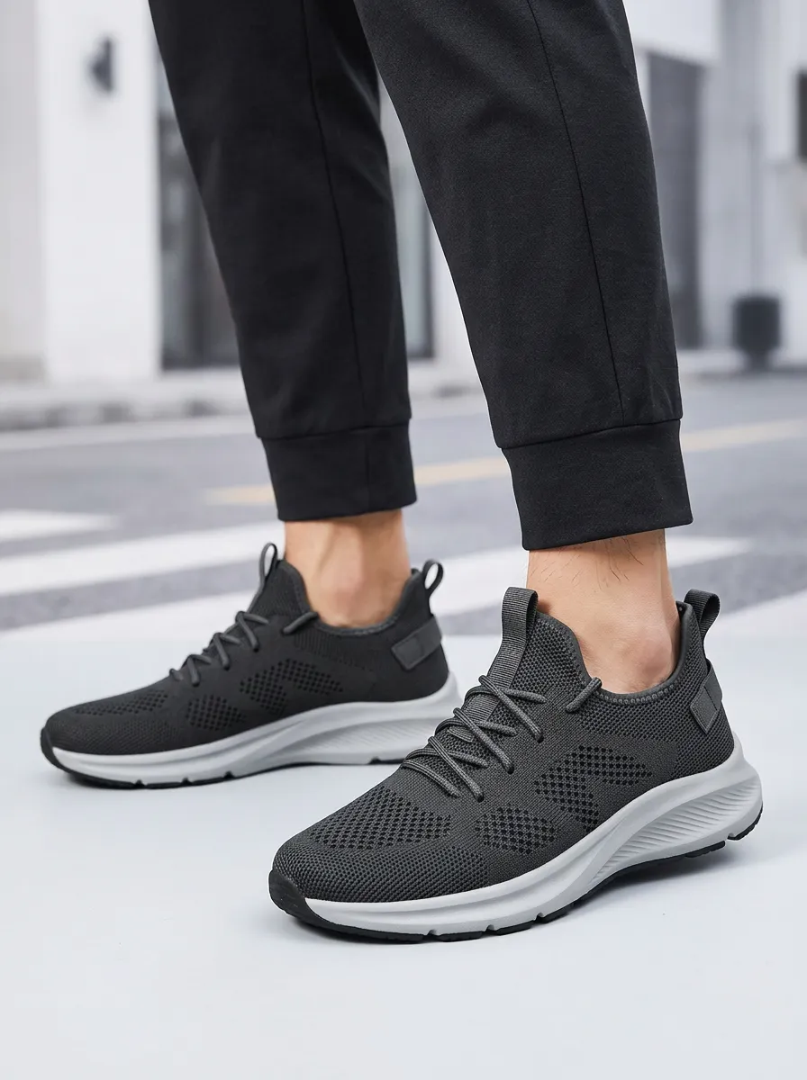 Men's Breathable Mesh Mesh Athletic Sneakers