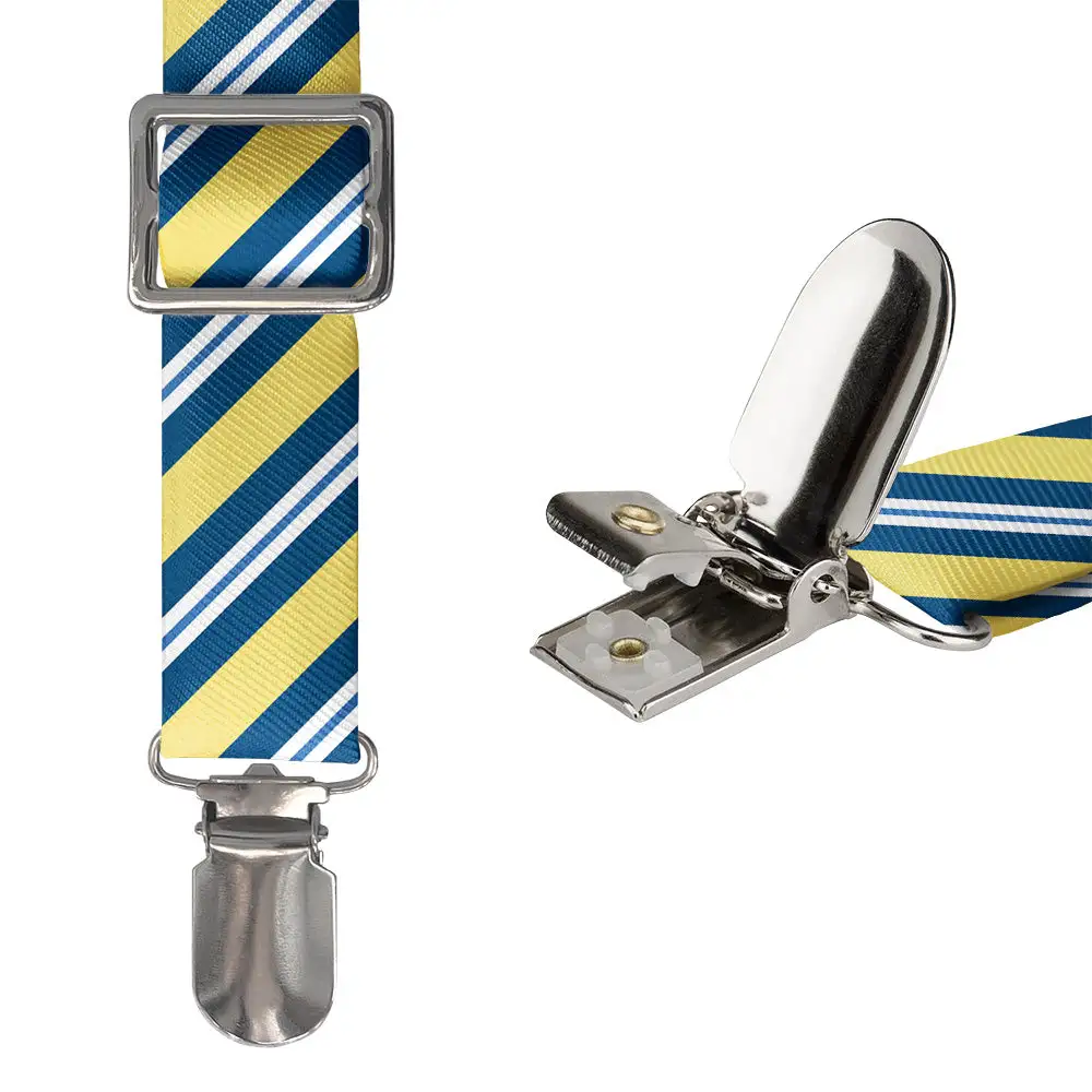Bruce Stripe Pattern Suspenders