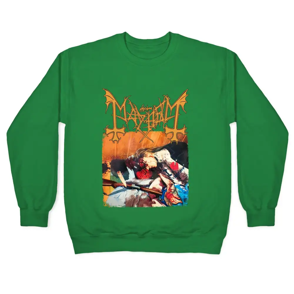Doodle Figure Crewneck Sweatshirt