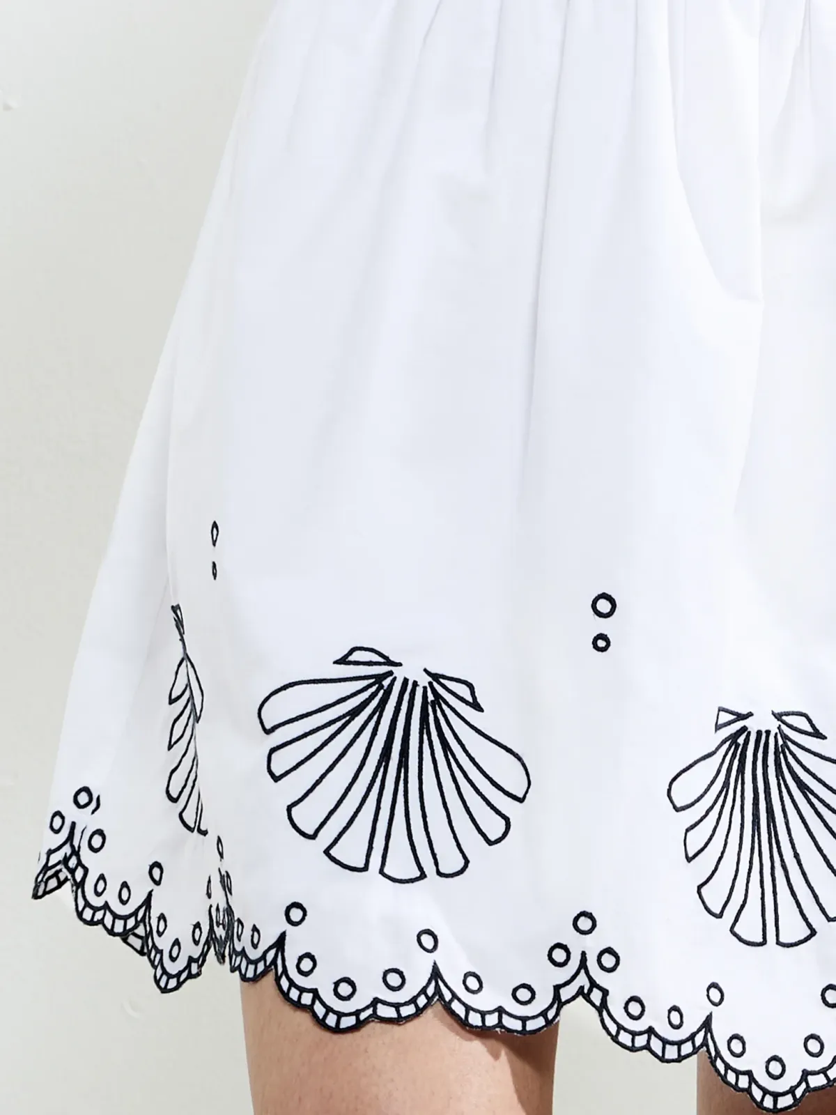 Versatile Retro Embroidered Print Dress