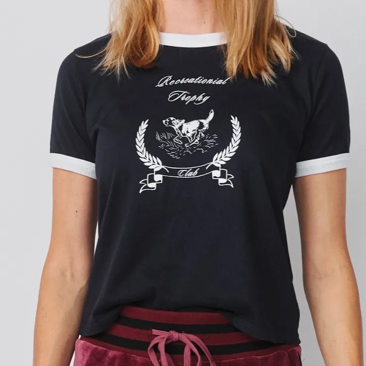 Retro Ringer Graphic Tee