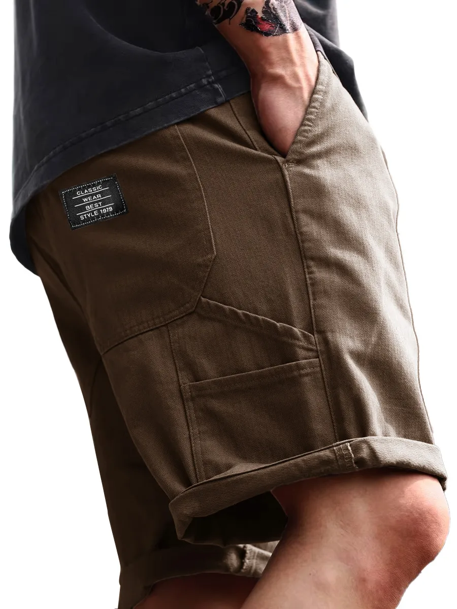 Comfort Fit Utility Pocket Shorts