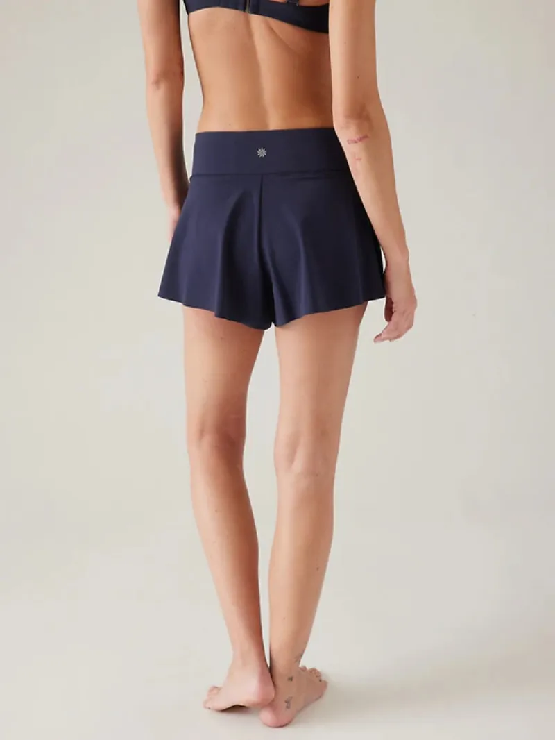 Ruffled Athletic Skort For Playful Casual Style