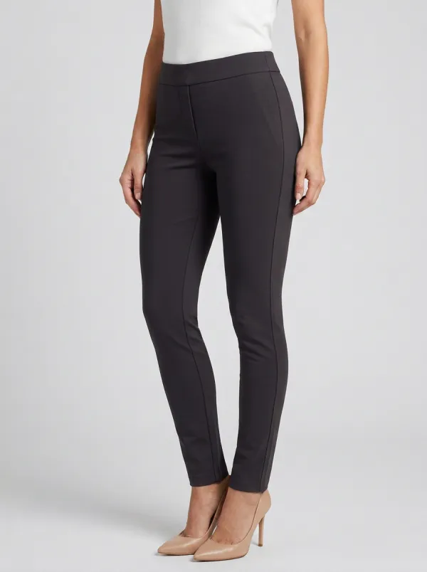 Effortless Mid-Rise Stretch Women's Stretch Mid-Rise Pants
