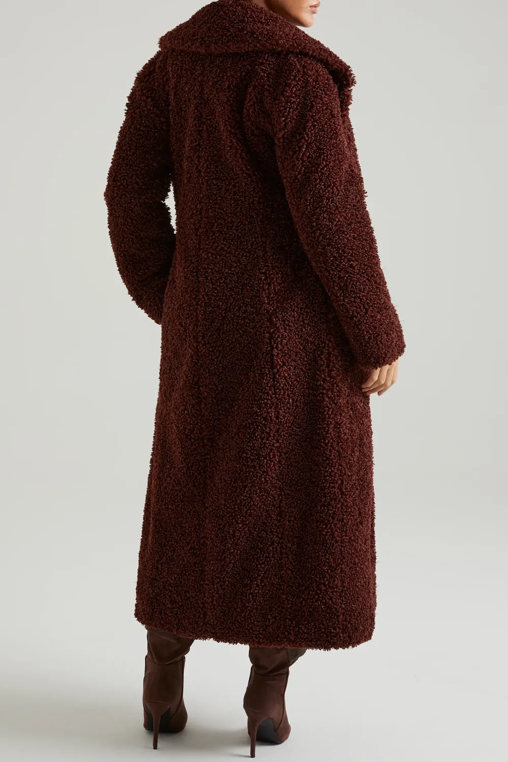 Soft And Wide Casual Long Warm Coat