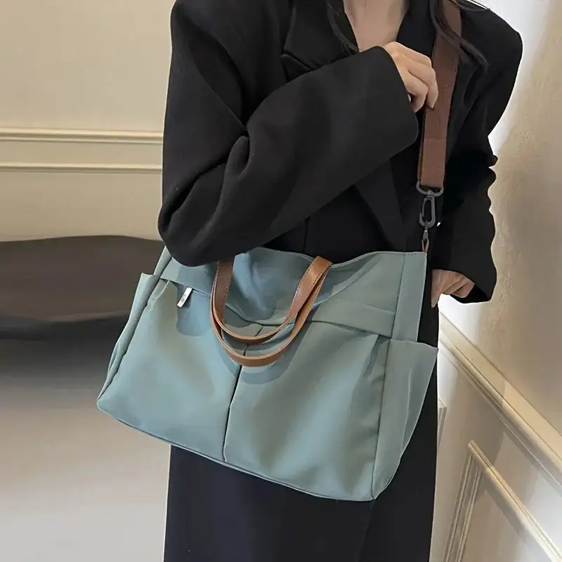 Seasonal Trend: Nylon Puffer Large-Capacity Tote