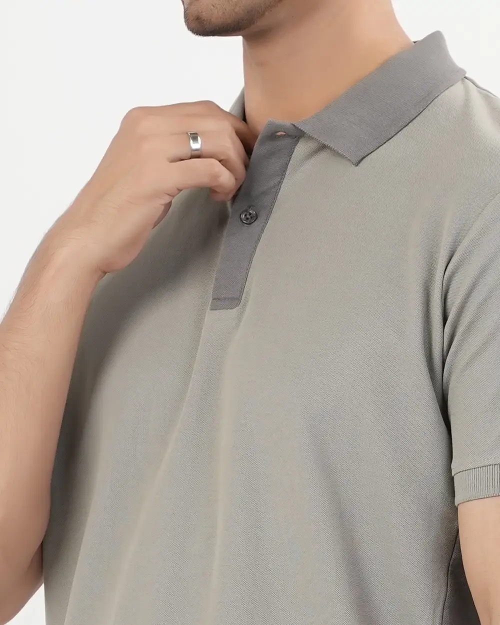 Men's Casual Classic Collared Polo T-Shirt