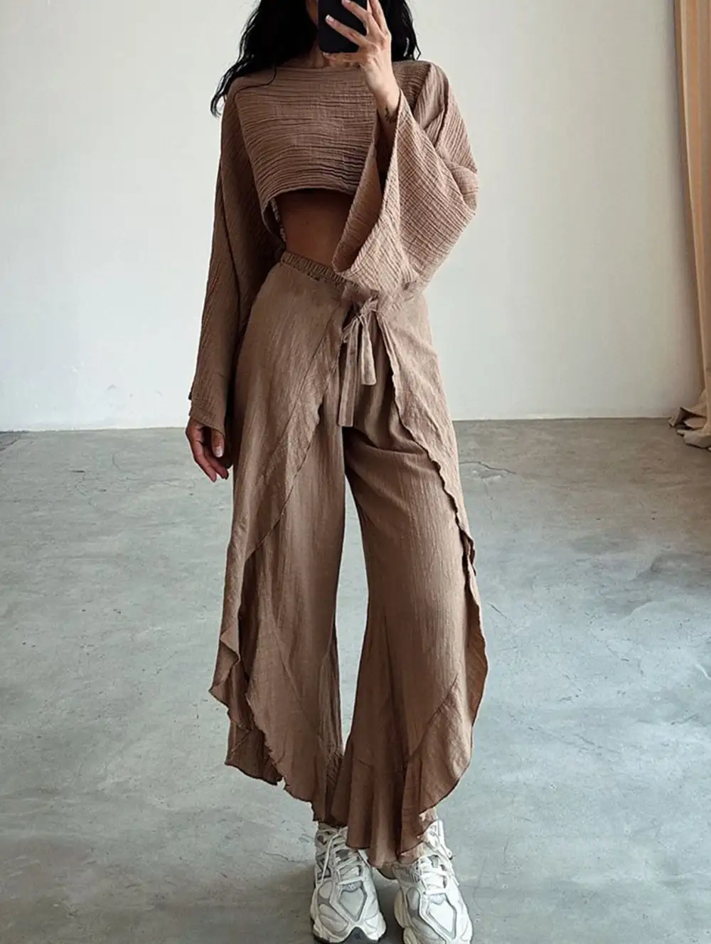 Top Pants Two Piece Set