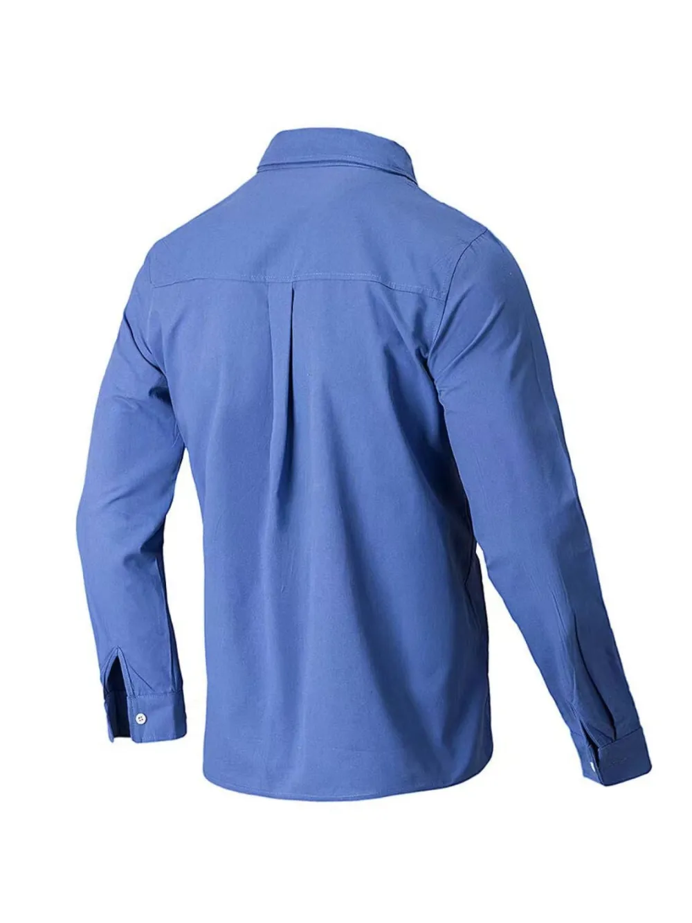 Polyester Button Down Collared Shirt