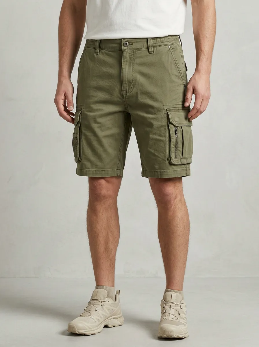 Men's Functional Loose Fit Cargo Shorts