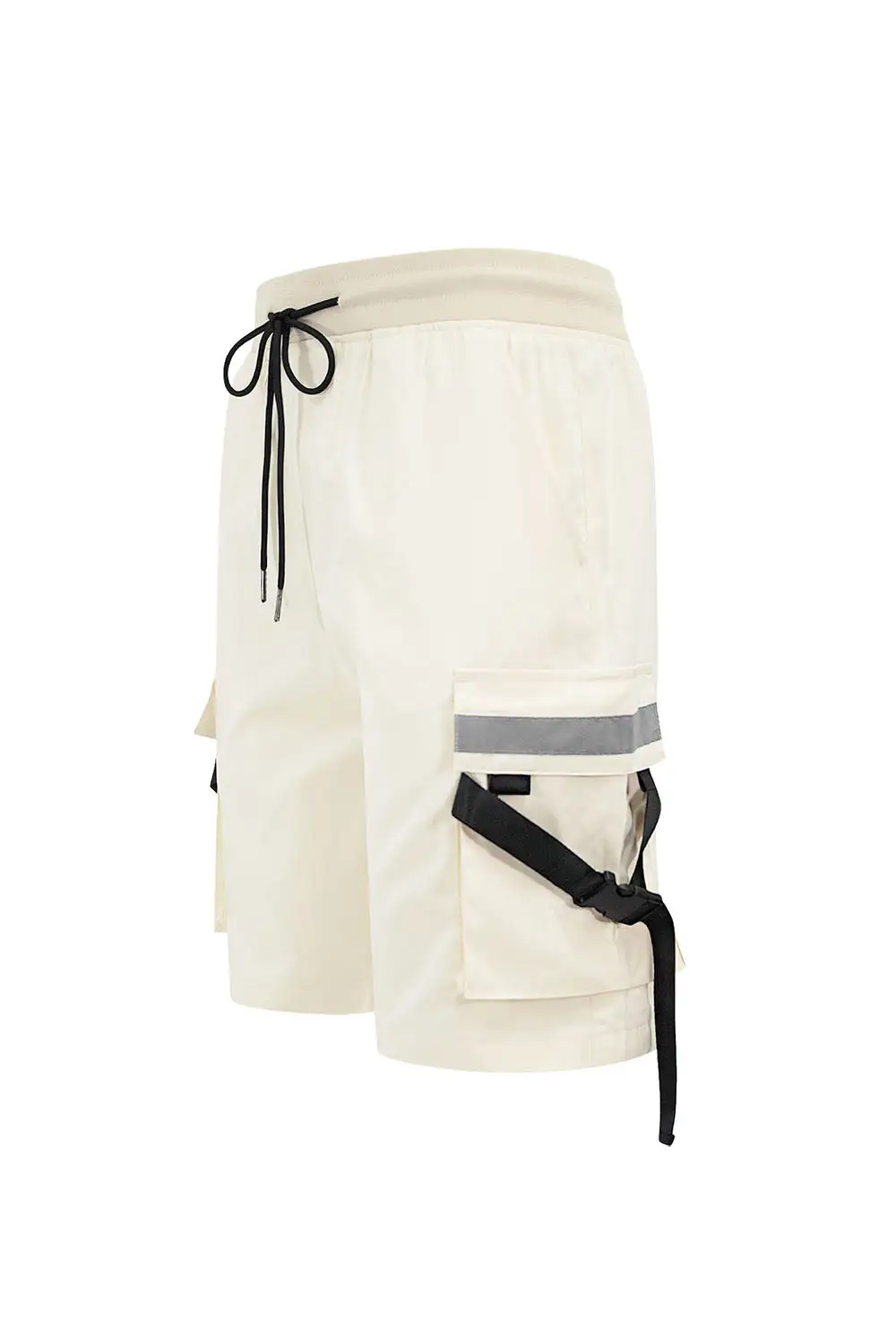 Men's Utility Tactical Reflective Tape Cargo Shorts