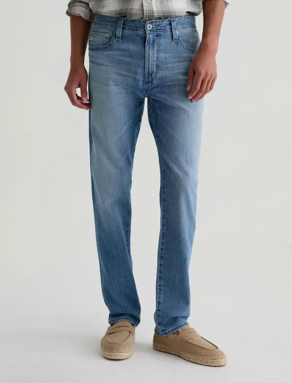 Men's Modern Slim Mid Rise Bi Stretch Jeans