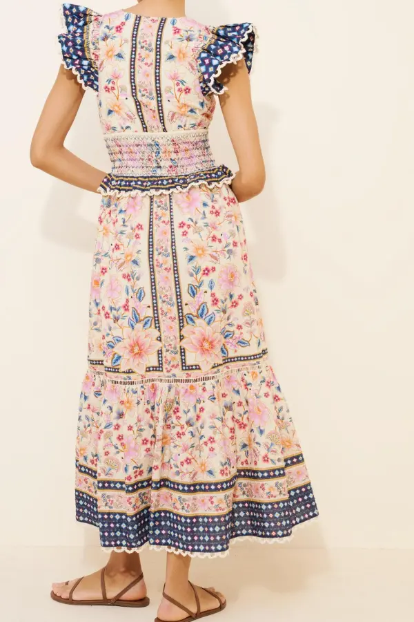 Superbloom Tapestry Maxi Dress