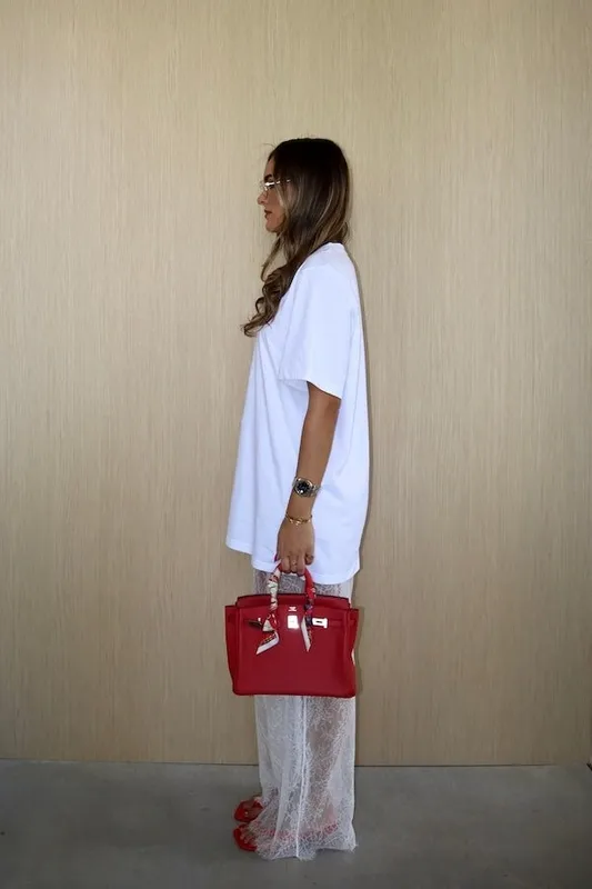 White Cotton Tee