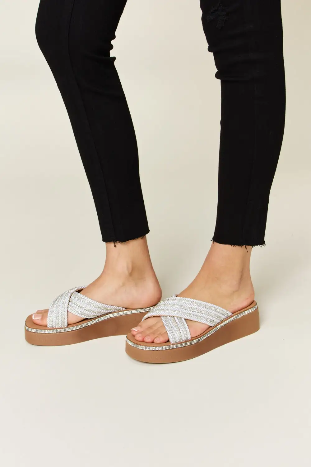 Wedge Platform Heeled Sandals
