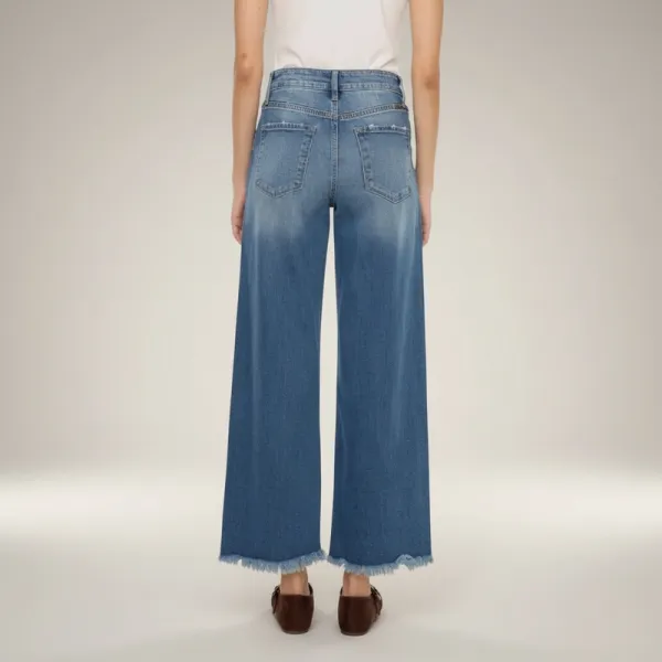 Medium Wash Denim Shorts