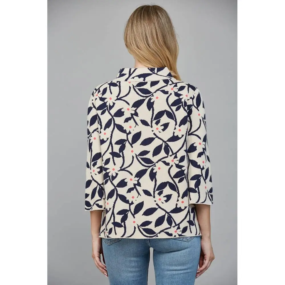 Floral Everyday Sweater