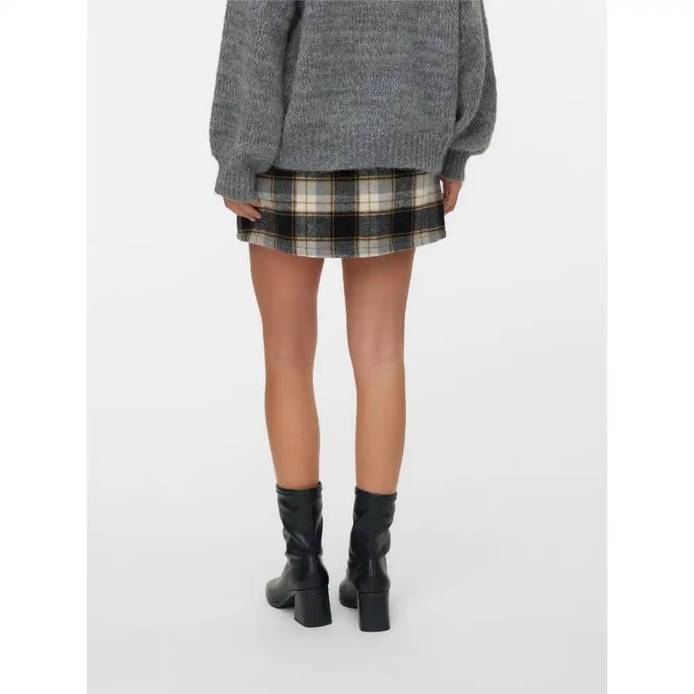 Mid Waist Casual Mini Skirt