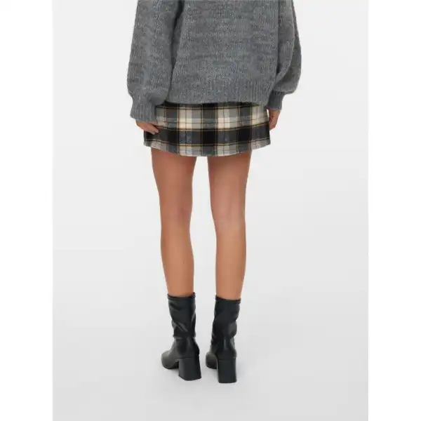 Mid Waist Casual Mini Skirt