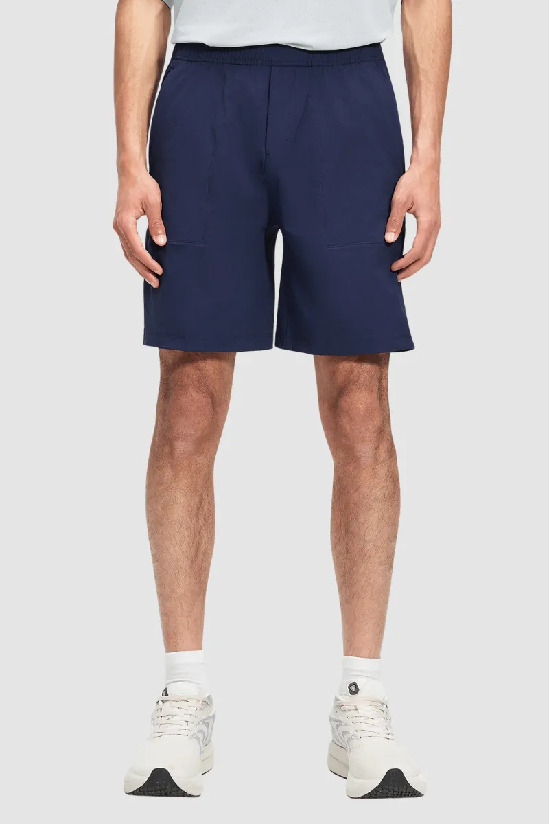 Quick Dry Drawstring Relaxed Fit Athletic Shorts