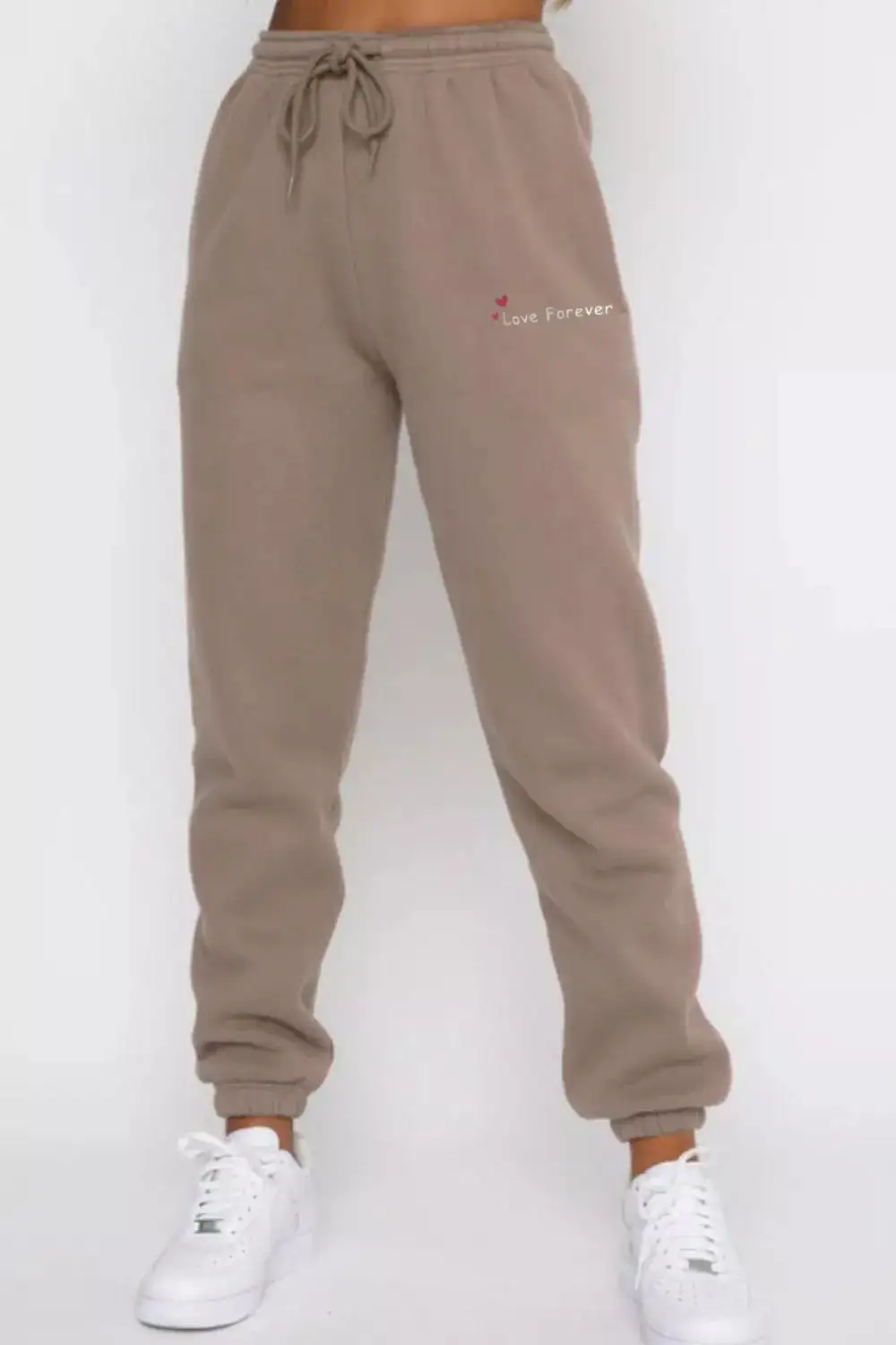 Round Neck Sweatshirt and Joggers Set