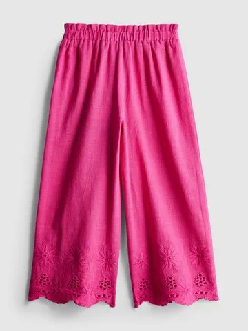 1.5-8yrs | Broderie Trousers