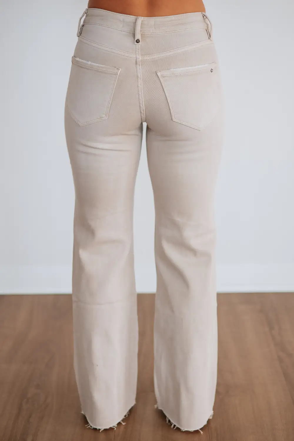 Women's High Rise Wide Leg Tummy Control Jeans
